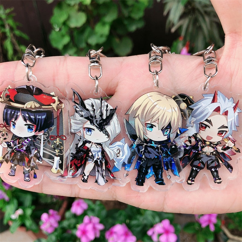 Genshin Impact 'La Signora' Keyring Acrylic Keychain