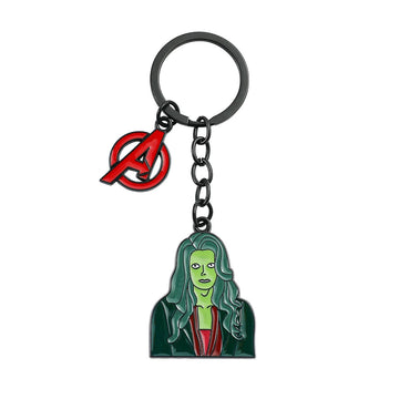 Guardian of the Galaxy 'Gamora' Keyring Metal Keychain