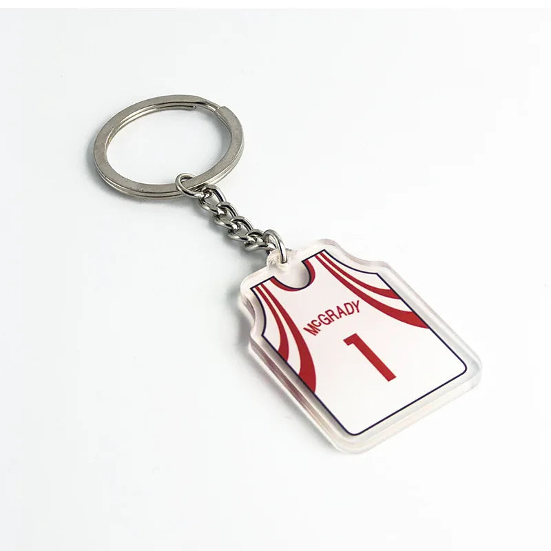 Basketball Jersey 'McGrady 1' Keyring Acrylic Keychain