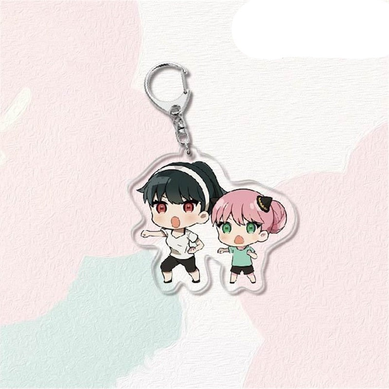 SPY X FAMILY 'Yor And Anya Forger' Keyring Acrylic Keychain
