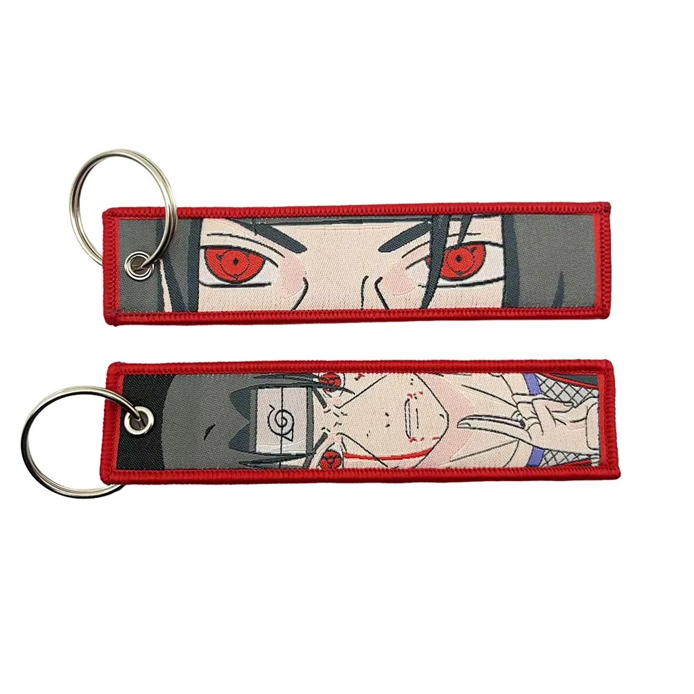 Naruto 'Itachi Uchiha' Embroidered Keychain