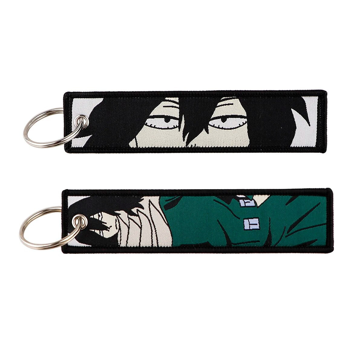 My Hero Academia 'Aizawa Shouta' Embroidered Metal Keychain