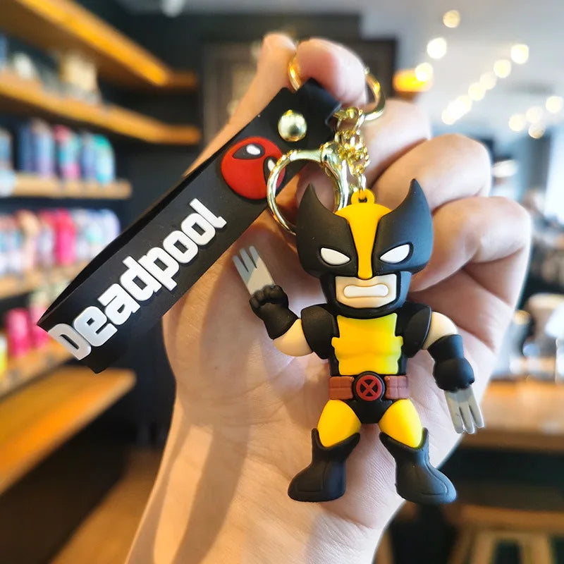 Deadpool & Wolverine 'Wolverine | Metal Claws' 3d Rubber Keyring Keychain