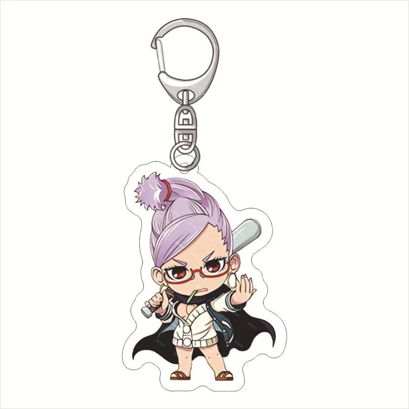 Dandadan 'Seiko Ayase' Keyring Plastic Keychain