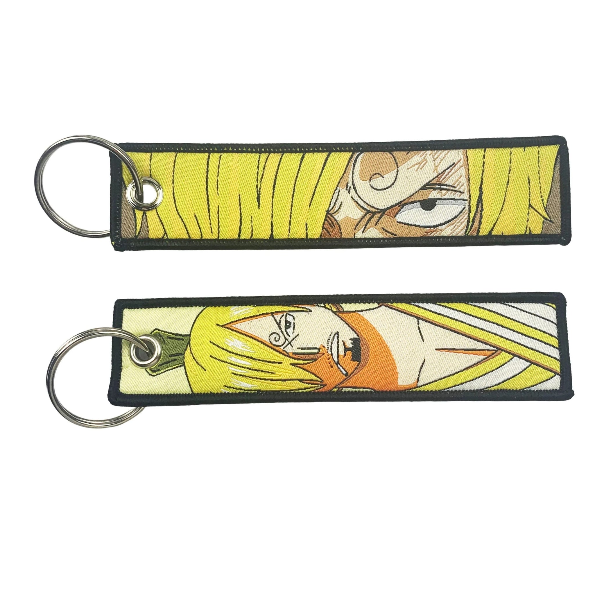One Piece 'Sanji' Embroidered Keychain