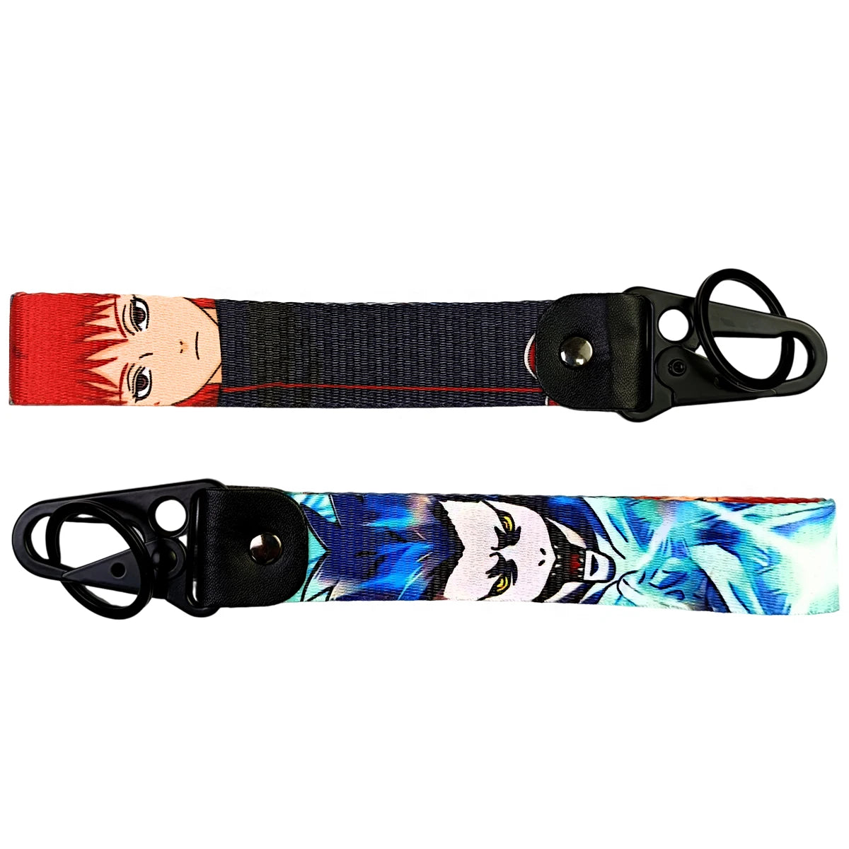 Naruto 'Sasori' Wrist Lanyard Keyring Clip Keychain