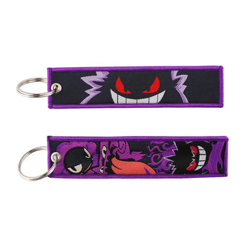 Pokemon 'Gengar' Embroidered Keychain