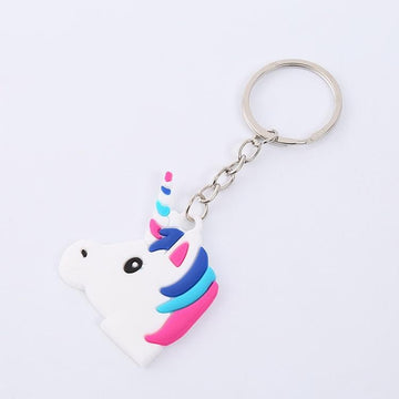 Cartoons 'Unicorn Ver. 5' Keyring Silicone Keychain