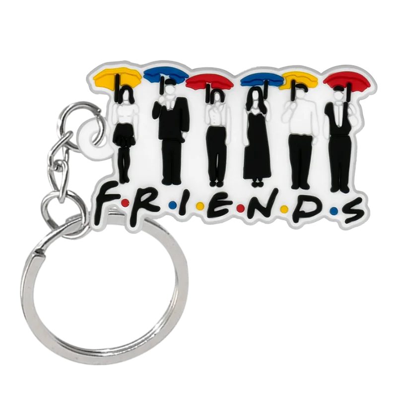 FRIENDS 'PHOEBE' Keyring Silicone Keychain