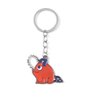 Chainsaw Man 'Pochita III' Keyring Metal Keychain