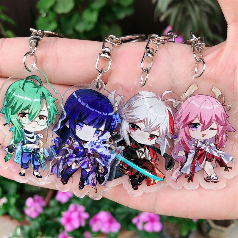 Genshin Impact 'Kazuha' Keyring Acrylic Keychain