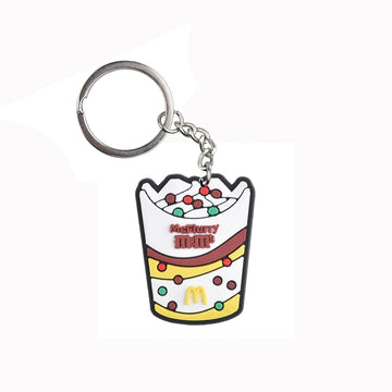 'Mcflurry M&M's' Keyring Rubber Keychain