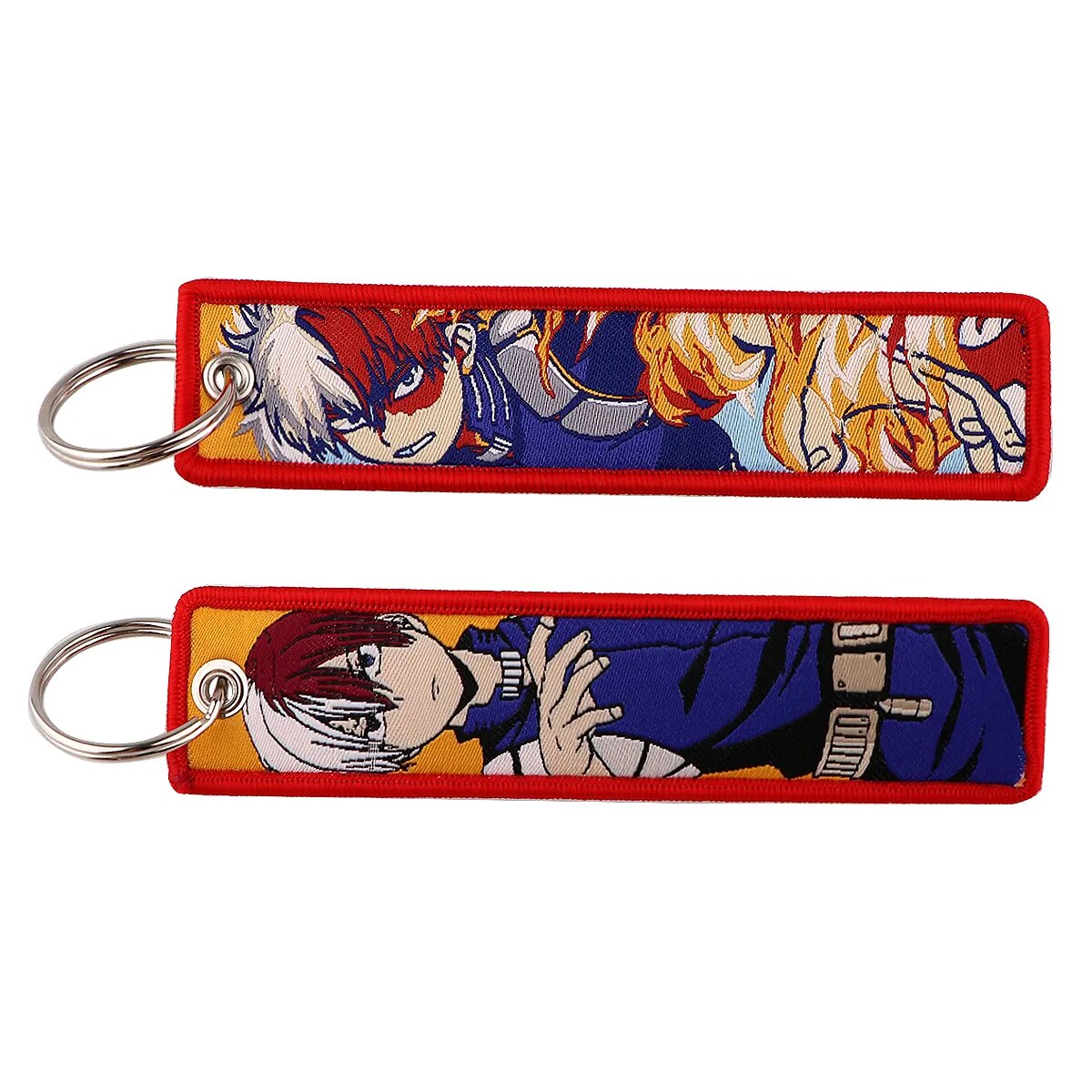 Boku no Hero 'Shoto Todoroki' Embroidered Keychain