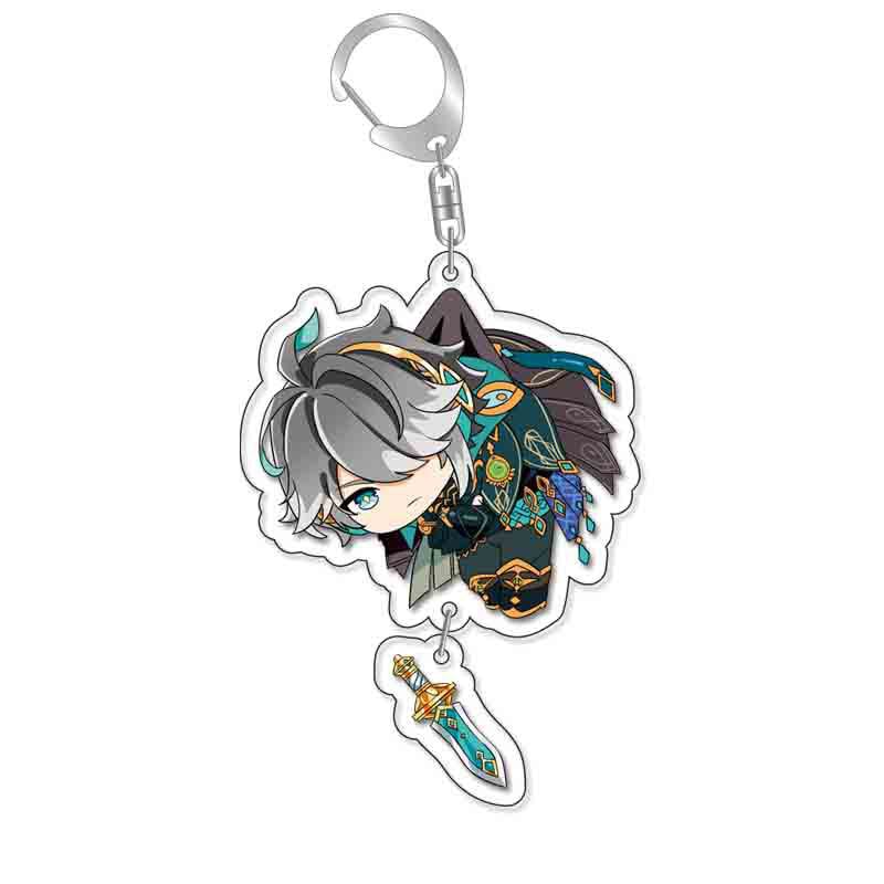 Genshin Impact 'Alhaitham' Keyring Acrylic Keychain
