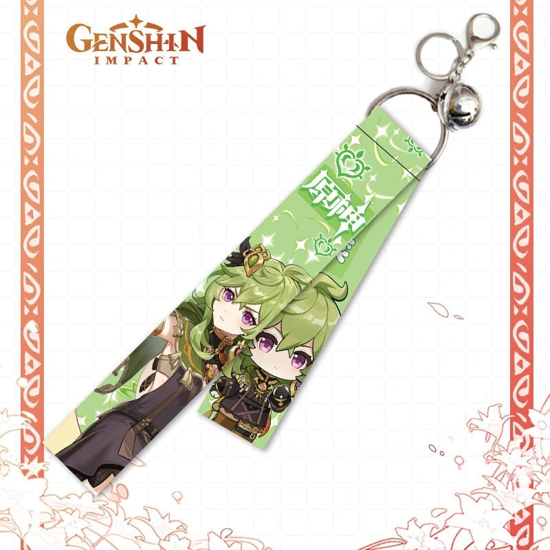 Genshin Impact 'Collei' Streamer Clip Keychain