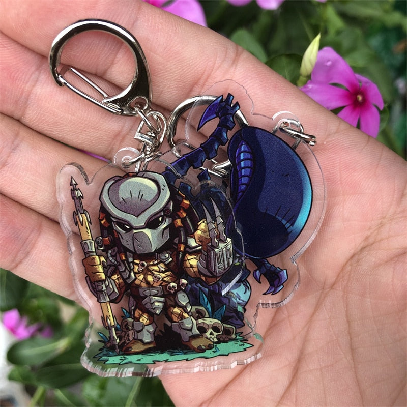 Alien Vs Predator 'Xenomorph' Keyring Acrylic Keychain
