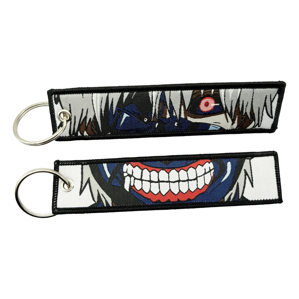Tokyo Ghoul 'Ken Kaneki Demon Howl' Embroidered Keychain
