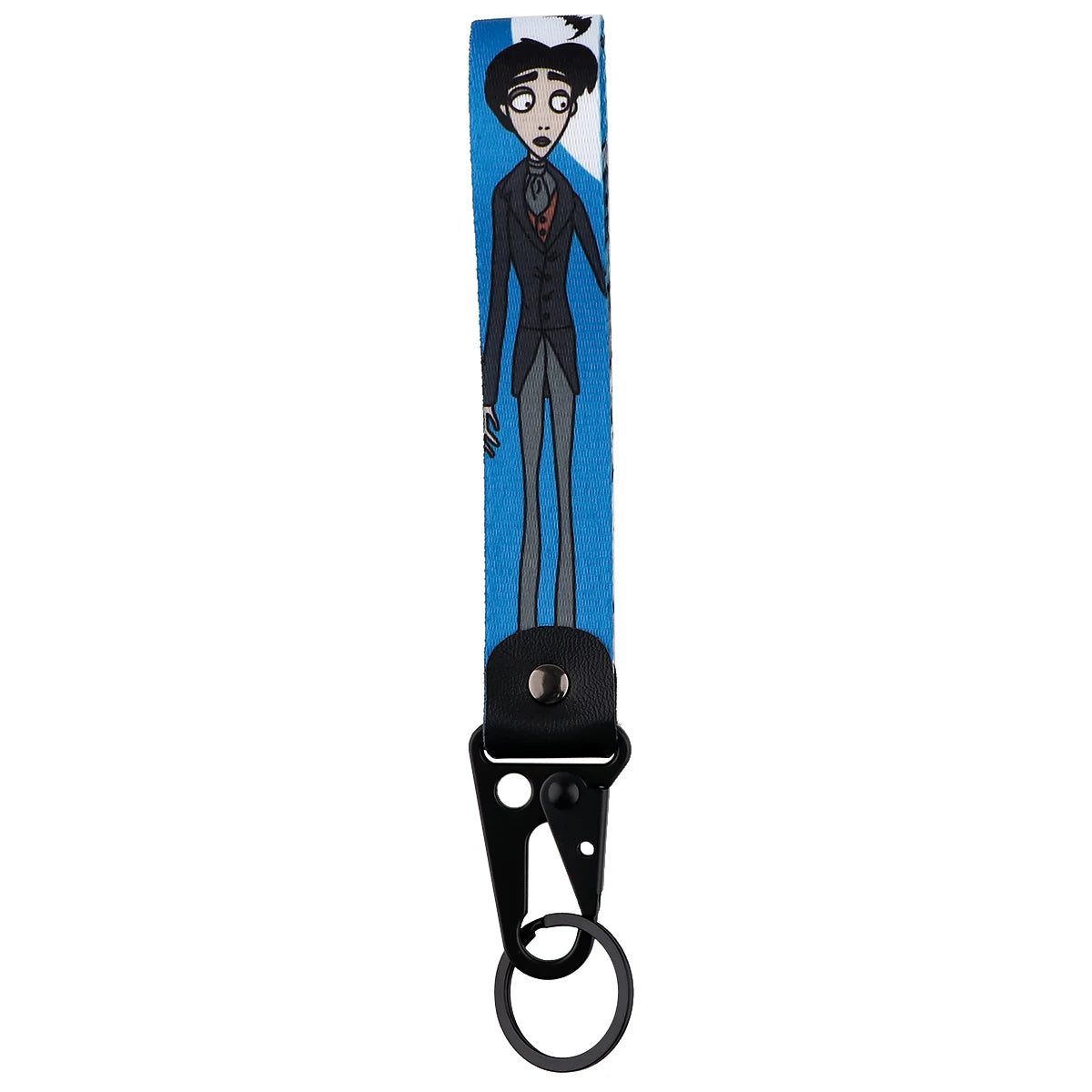 Corpse Bride ‘Victor Van Dort’ Wrist Lanyard Keyring Clip Keychain