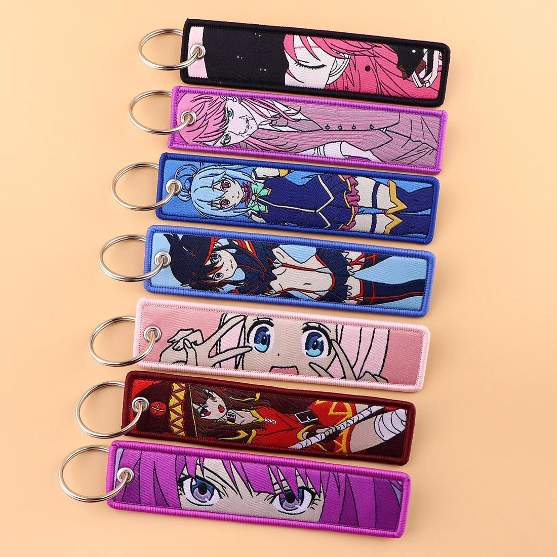 KonoSuba 'Megumin' Embroidered Keychain