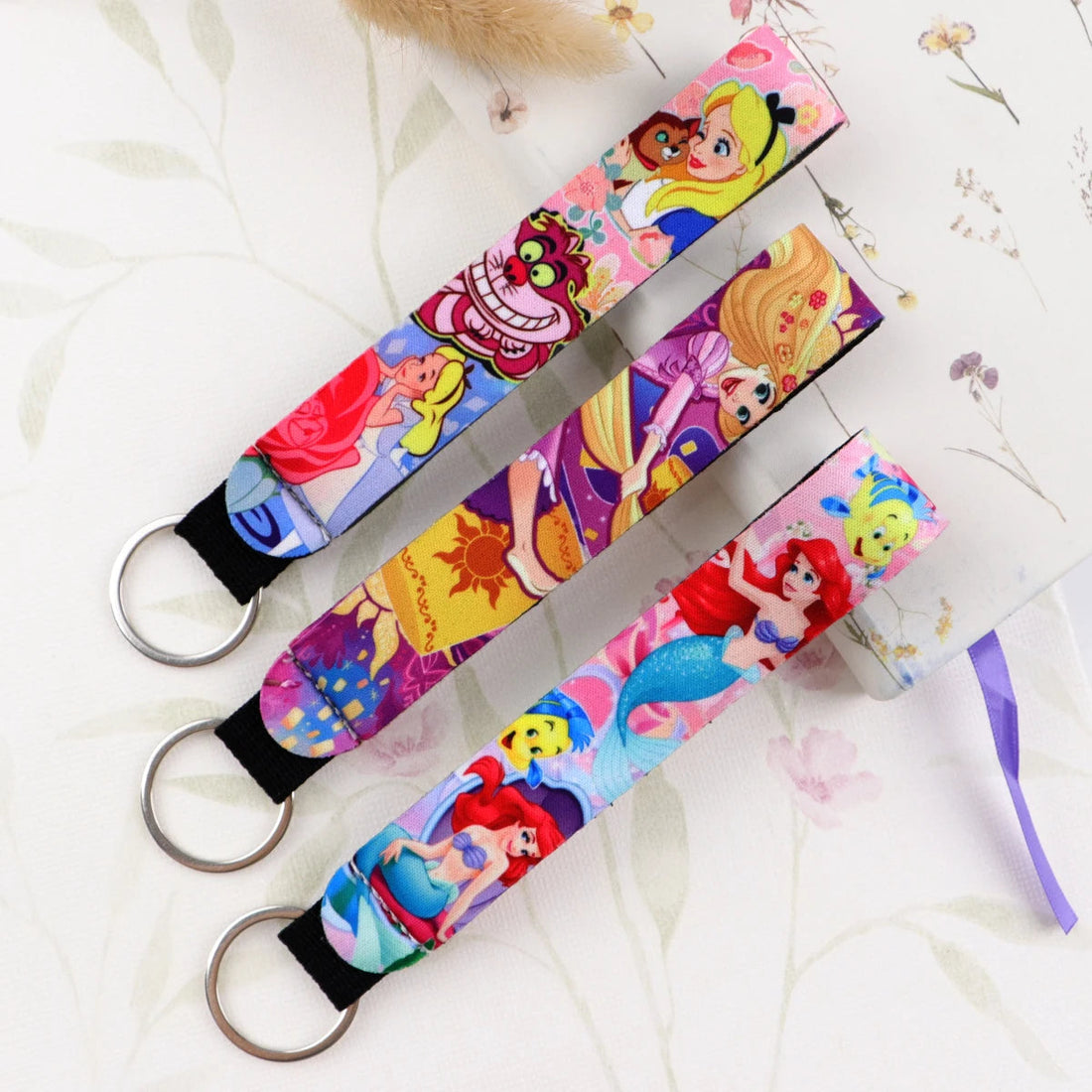 Tangled 'Rapunzel' Wrist Lanyard Keyring Clip Keychain