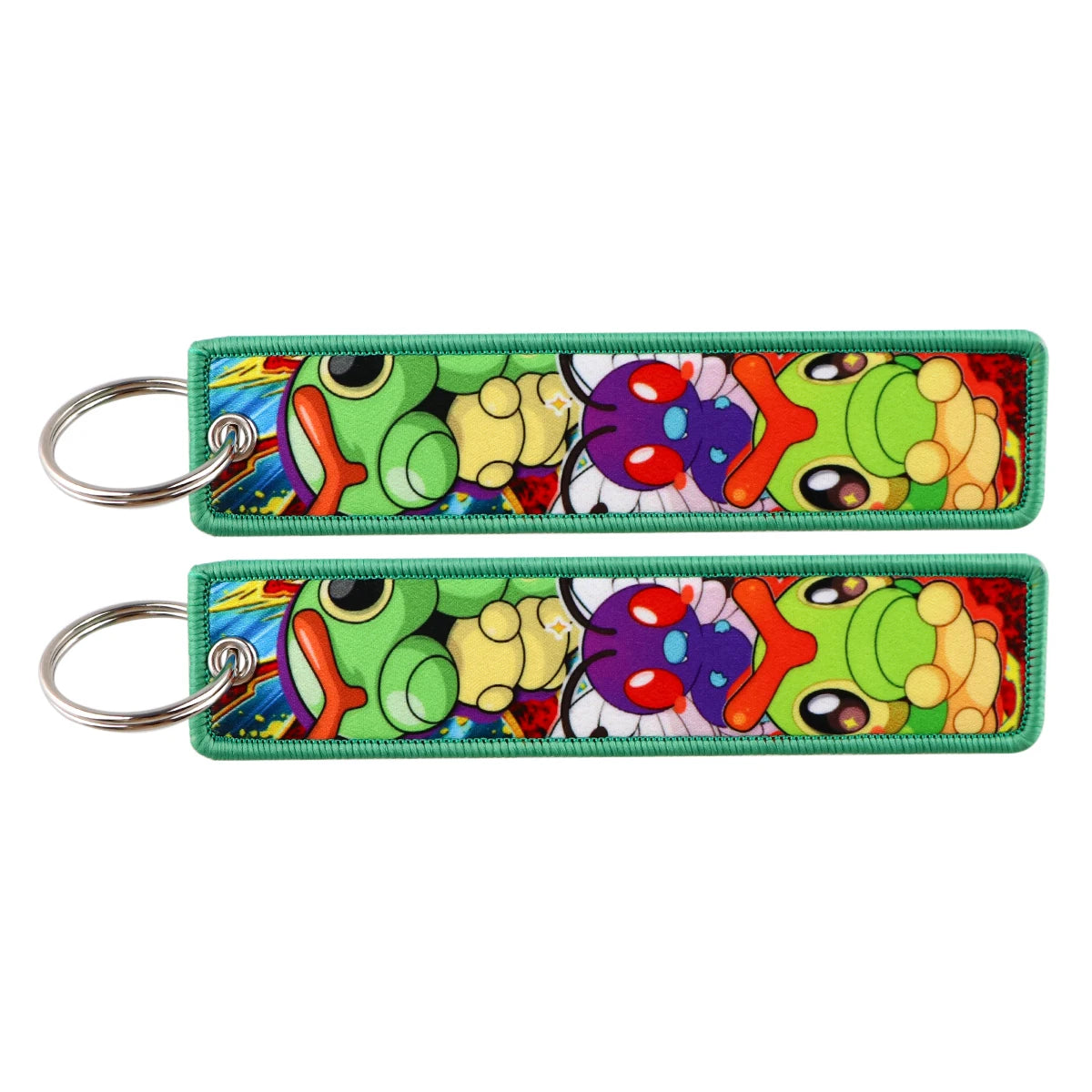 Pokemon 'Squirtle' Embroidered Keychain