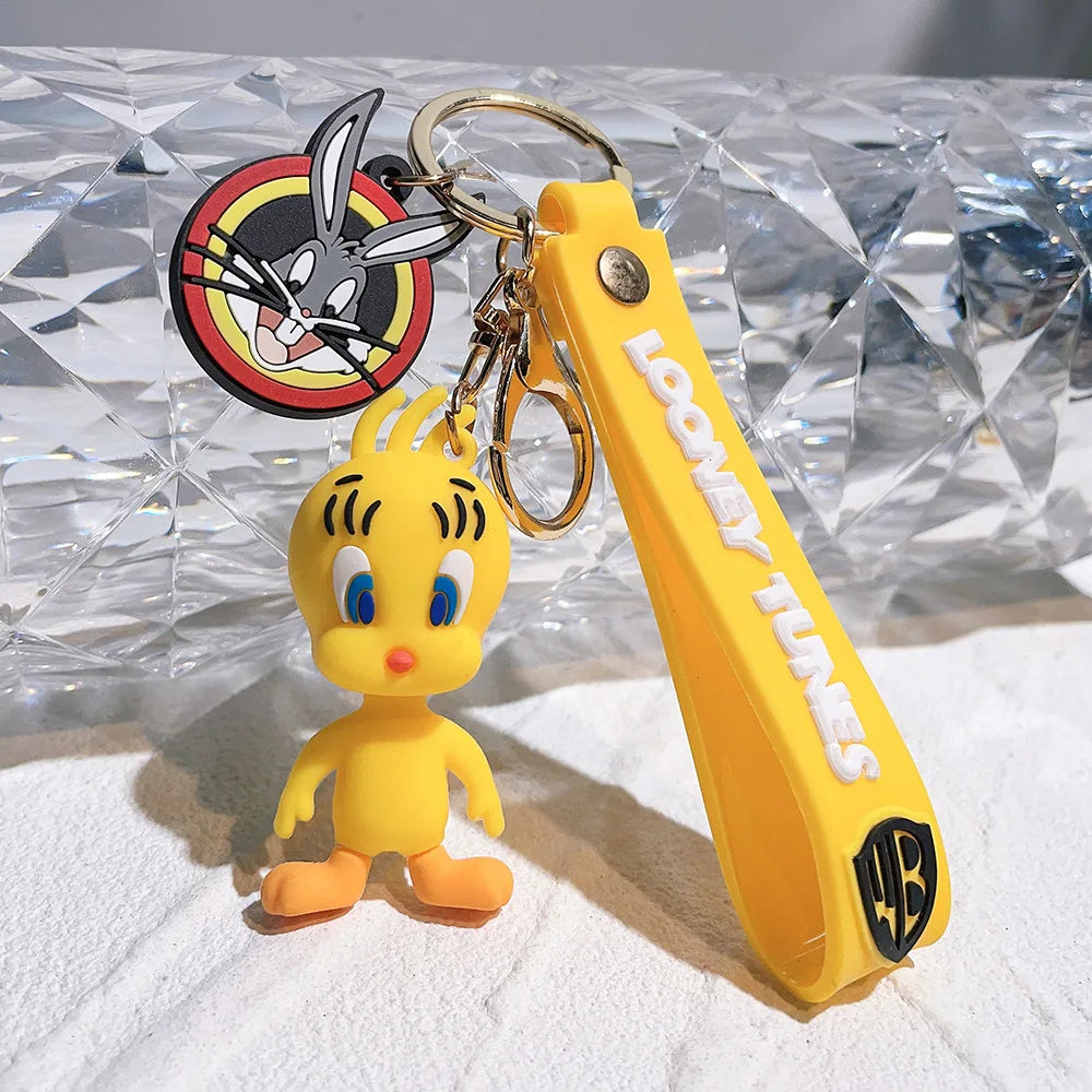 Looney Tunes 'Tweety Bird' Keyring Silicone Keychain