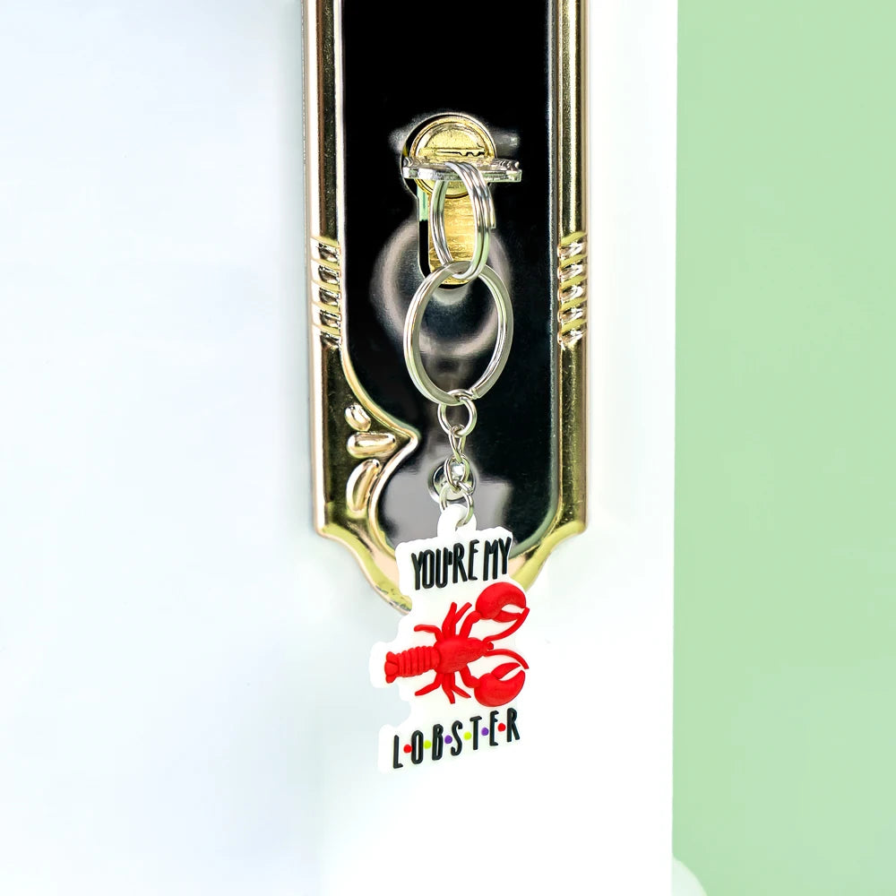 FRIENDS 'PHOEBE' Keyring Silicone Keychain