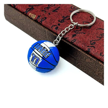 Basketball 'Luka Doncic 77' Keyring Rubber Keychain