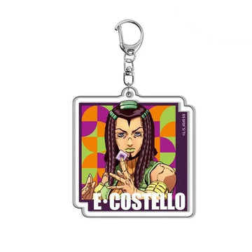 JoJo's Bizarre Adventure 'Ermes Costello' Keyring Plastic Keychain