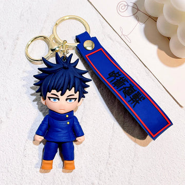Jujutsu Kaisen 'Megumi Fushigiro' Keyring Silicone Keychain
