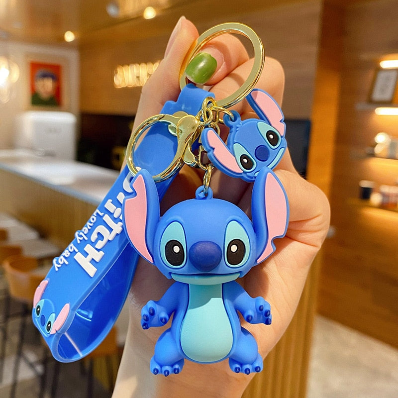 Lilo & Stitch 'Stitch' Keyring Silicone Keychain