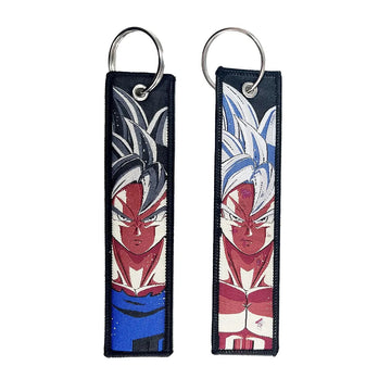 Dragon Ball Z 'Goku' Embroidered Keychain