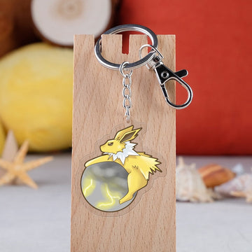 Pokemon 'Lightning Jolteon' Keyring Acrylic Keychain