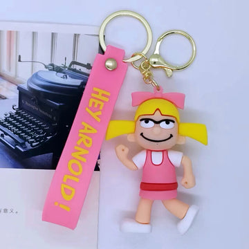 Hey Arnold! 'Helga G. Pataki' Keyring Silicone Keychain