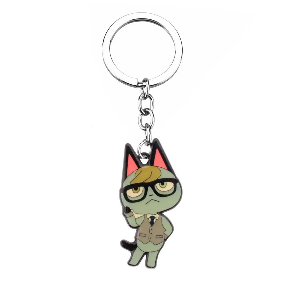 Animal Crossing 'Raymond' Enamel Keyring Keychain