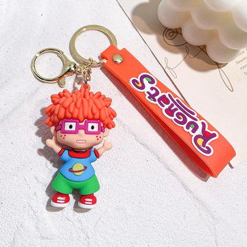 Rugrats 'Chuckie Finster' Keyring PVC Keychain