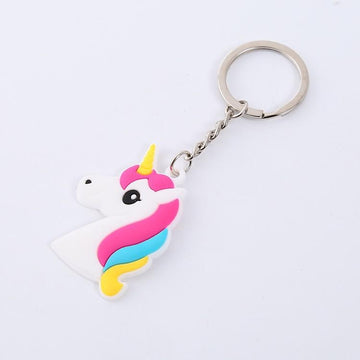 Cartoons 'Unicorn Ver. 3' Keyring Silicone Keychain