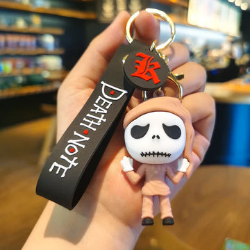 The Nightmare Before Christmas 'Sleepy Jack Skellington' Keyring Silicone Keychain