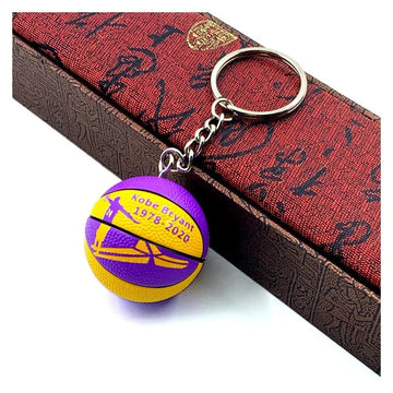 Basketball 'Kobe Bryant | 1978-2020' Keyring Rubber  Keychain