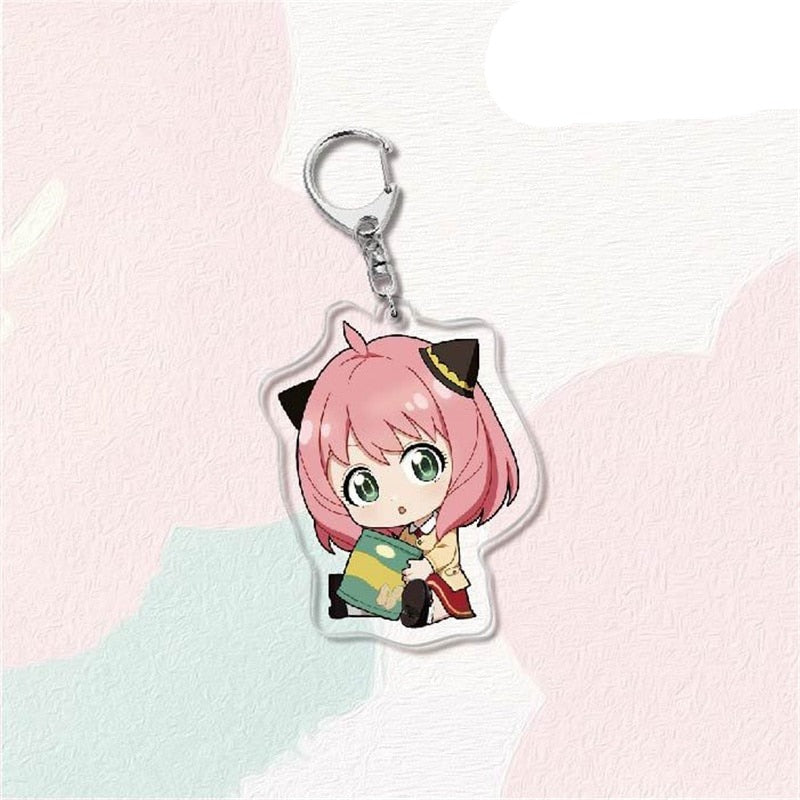 SPY X FAMILY 'Anya | Cute Chibi' Keyring Acrylic Keychain
