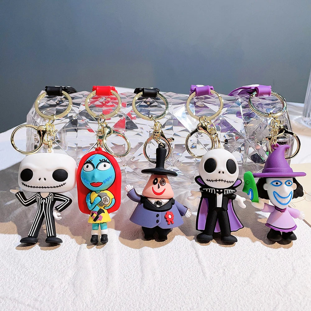 The Nightmare Before Christmas 'Shock' 3d PVC Keyring Keychain