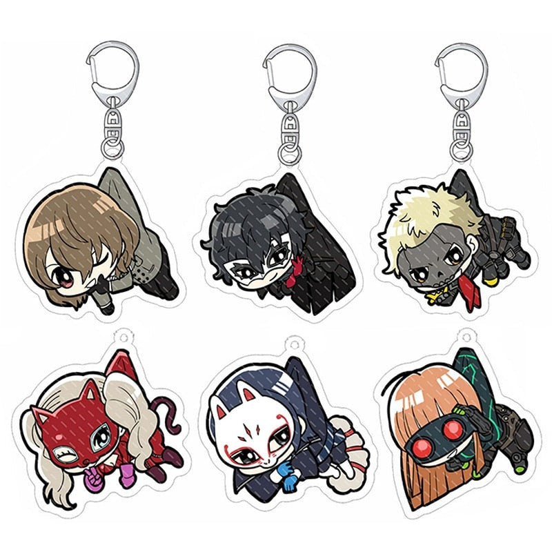 Persona 5 'Joker' Keyring Acrylic Keychain
