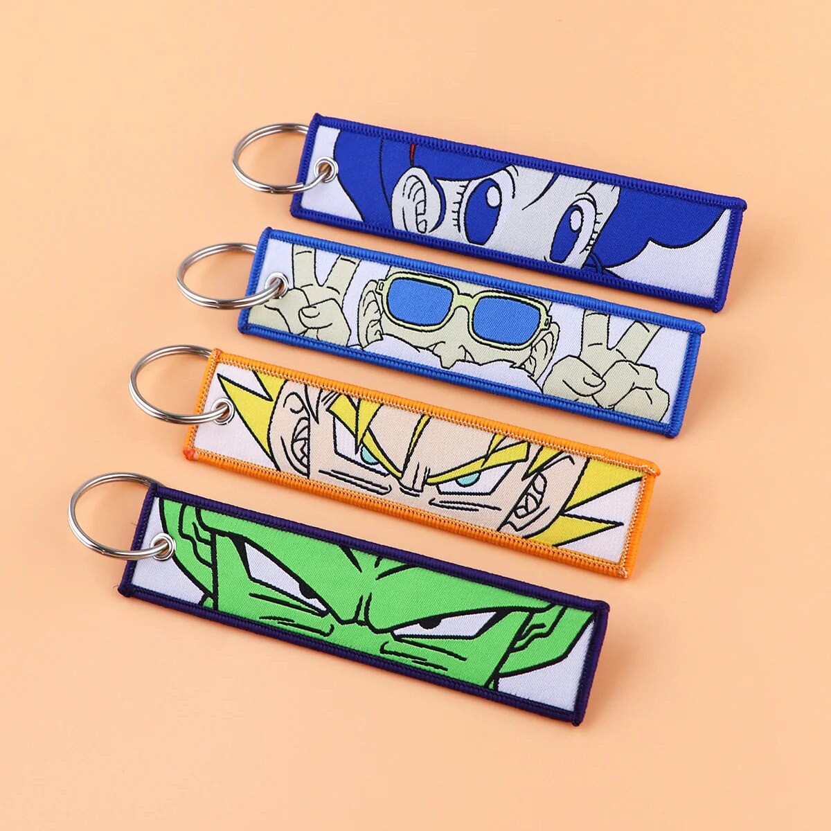 Dragon Ball Z 'Launch' Embroidered Keychain