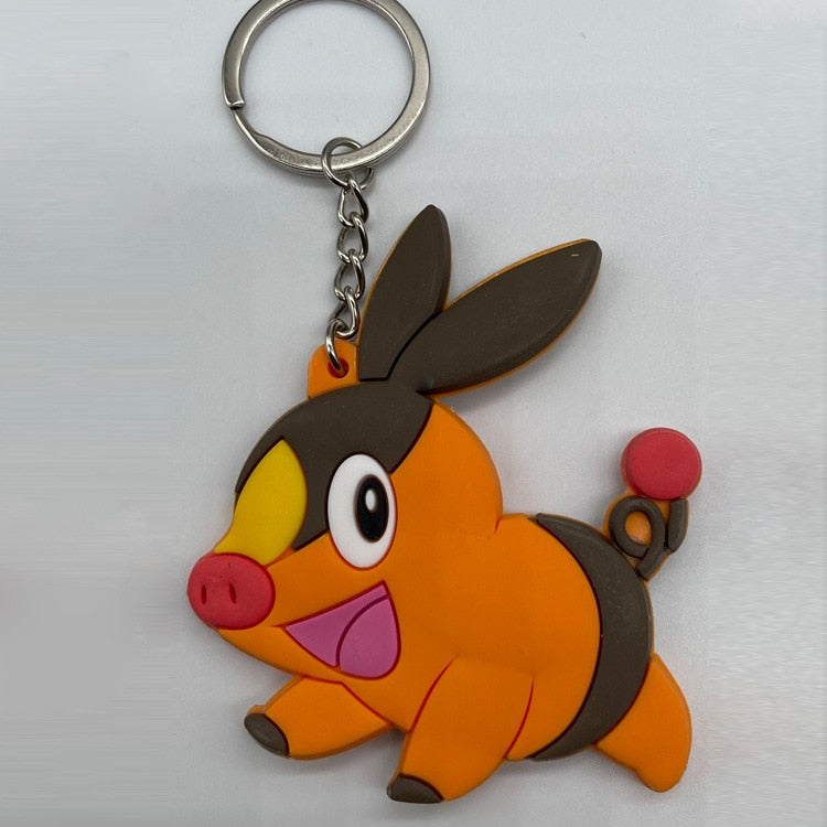 Pokemon 'Topig' Keyring Rubber Keychain