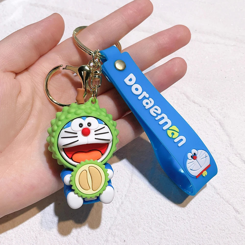 Doraemon 'Green' Keyring PVC Keychain