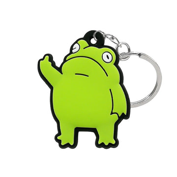 Frick Frog Keyring Rubber Keychain