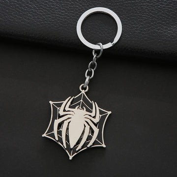 Spiderman Logo Ver. 1 Keyring Metal Keychain