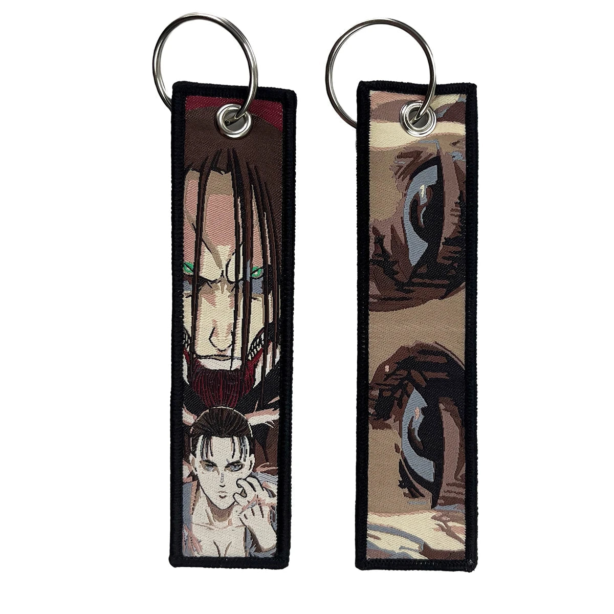 Attack On Titan 'Eren Yeager' Embroidered Keychain