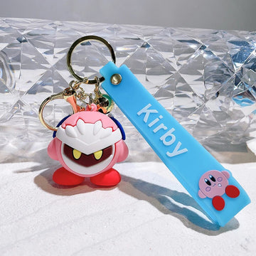 Kirby 'Meta Knight' Keyring Silicone Keychain