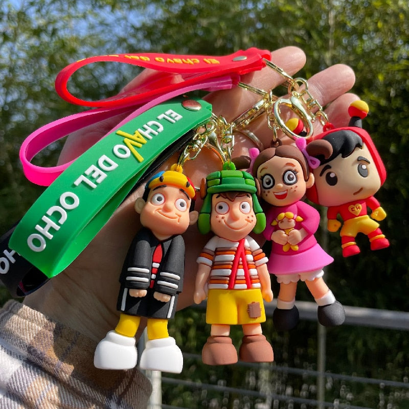 El Chavo Del Ocho 'El Chilindrina' Keyring Silicone Keychain